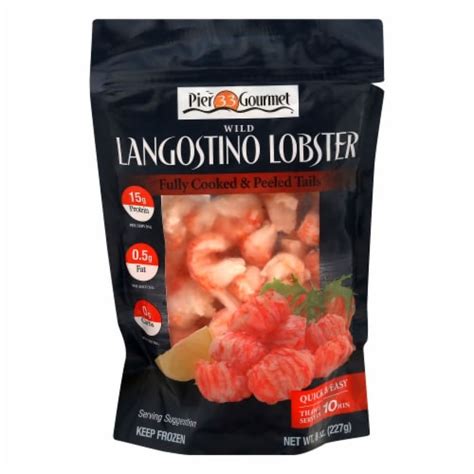 Pier 33 Gourmet Fully Cooked And Peeled Wild Langostino Lobster Tails 8