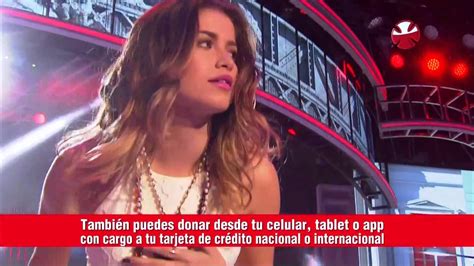 Sofia Reyes Conmigo Rest Of Your Life Teletón 2015 Chile Youtube