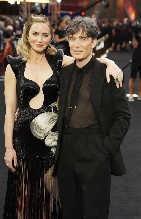 Best Of Emily Blunt On Twitter Emily Blunt And Cillian Murphy At The