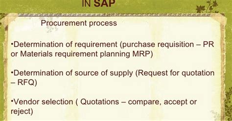 Material Purchase Procedure Accounting Education