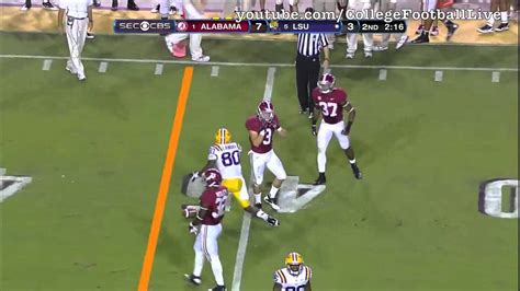 Lsu Qb Zach Mettenberger Vs Alabama Youtube