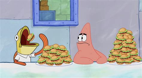 Anyone Notice How The Episode Whats Eating Patrick The Patties Have