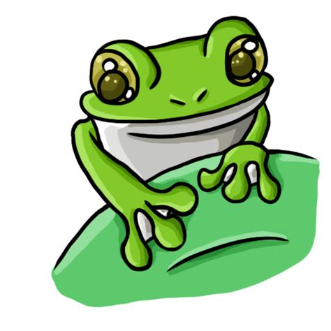 Cute Frog Drawings Clipart Best