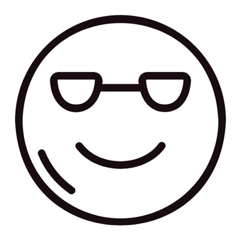 Cool Icon Emoticon Icon Emoji Icon Smileys Icon Emoticons Icon