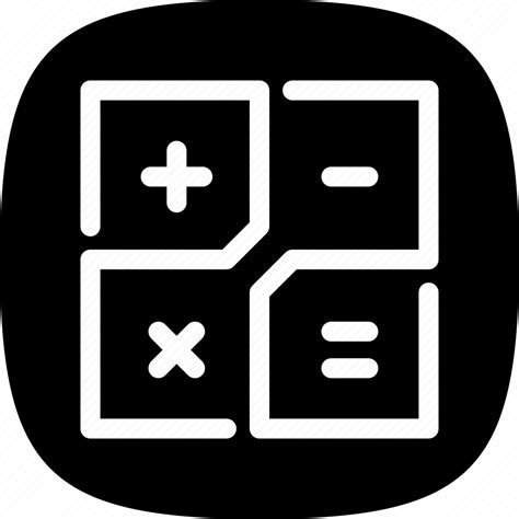 App Calculate Calculator Mathematics Office Icon Download On