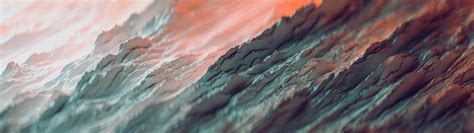 Abstract Close Up Displacements Dual Monitor 5120 X 1440 Wallpaper