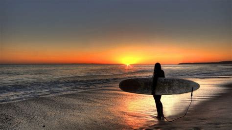 Sunset Beach Surfing Wallpapers Top Free Sunset Beach Surfing