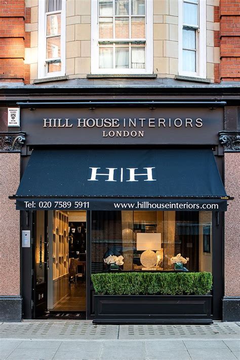 Hill House Interiors Black Storefront Awning London Love The Idea