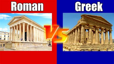 😊 Greek vs roman columns. Greek Architecture: Doric, Ionic, or