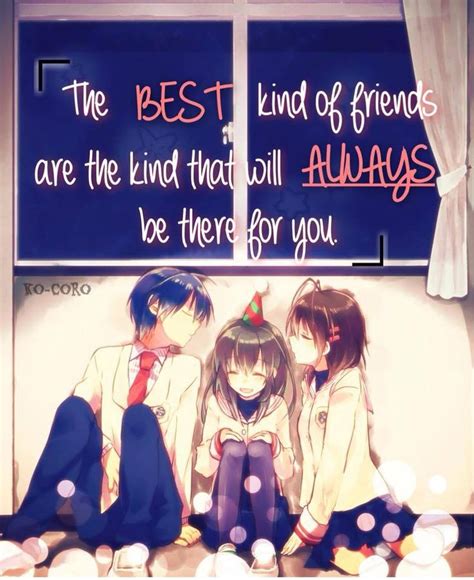 Best Friend Anime Quotes Pinterest Best Friends And