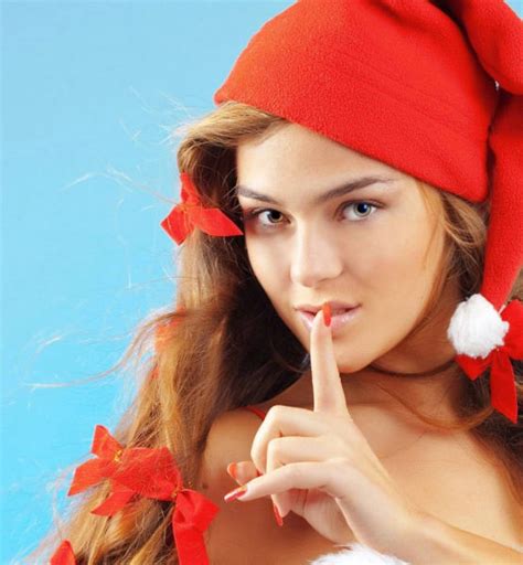 Sexy Christmas Girls That Are Both Naughty And Nice 61 Pics