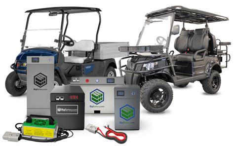 Lithium Ion Golf Cart Batteries Bigbattery Your Source For Power