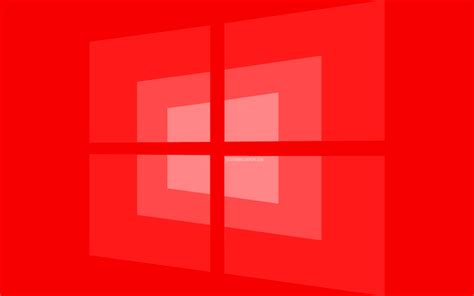 Windows 10 Sfondo Rosso Sfondiwe