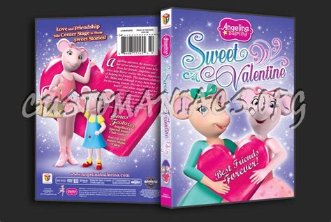 Angelina Ballerina Sweet Valentine Dvd Cover Dvd Covers And Labels By Customaniacs Id 163678