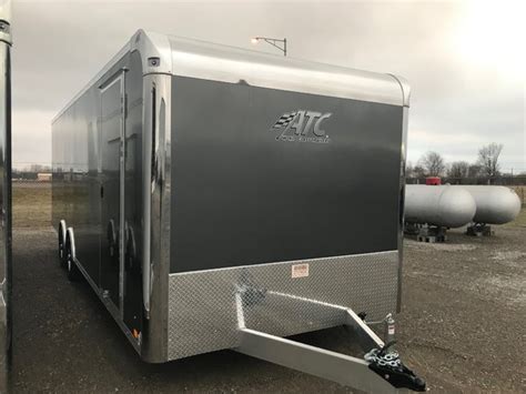 2019 Atc Raven 24ft Enclosed Car Hauler Trailer For Sale In Ofallon