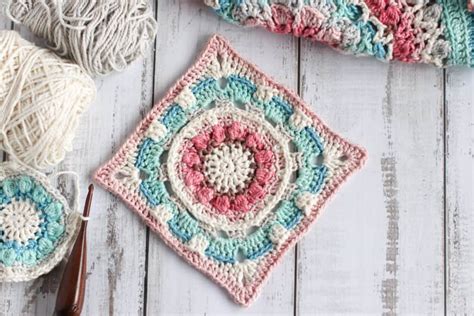 Namaqualand Free Crochet Granny Square Pattern