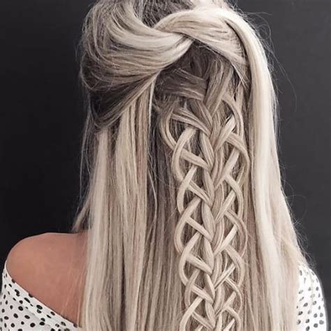 One needs to keep persistence since long hair grows gradually. 50 Romantic Braid Hairstyles for Long Hair | All Women ...