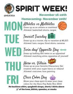 Maybe you would like to learn more about one of these? 33 Spirit Week Themes ideas | spirit week, spirit week ...