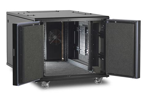 I describe my studio to clients as a control/live room meaning my studio computer and. Ucoustic 'Active' Soundproofed Quiet Rackmount 19in Cabinets