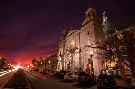 Uncovering Pa A Beautiful Sunset Over St Patricks Cathedral In