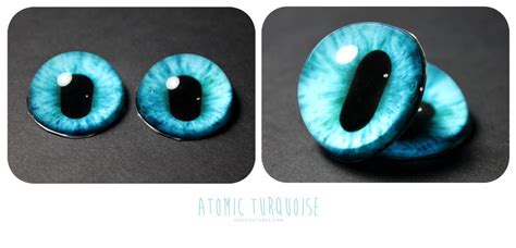 Atomic Turquoise Eyes Horizontal Pupils By Yeep Yeep On Deviantart