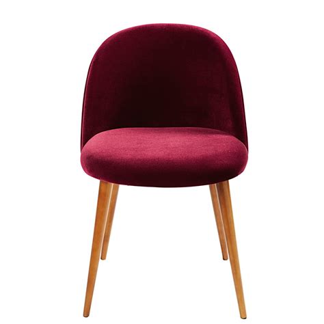 ✓ free for commercial use ✓ high quality images. Burgundy Velvet Vintage Chair with Birch Mauricette ...