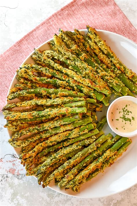 If you love this flavor profile, definitely try our shrimp scampi pasta with asparagus. Parmesan Crusted Asparagus Spears | Dude That Cookz