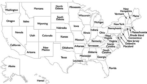 United States Map Without State Names Florida Zip Code Map