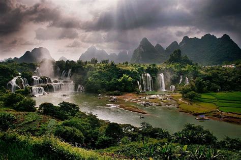 Breathtaking Waterfall In China Image Abyss