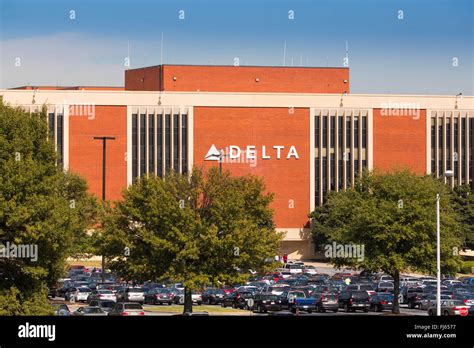 General View Of The Delta Airlines Headquarters At Hartsfieldjackson