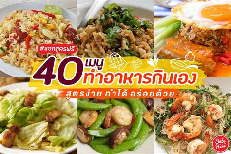 เมนูกับข้าวง่ายๆ ไอเดียสำหรับอาหารคุณภาพแบบรวดเร็ว Thai Cuisine Hub