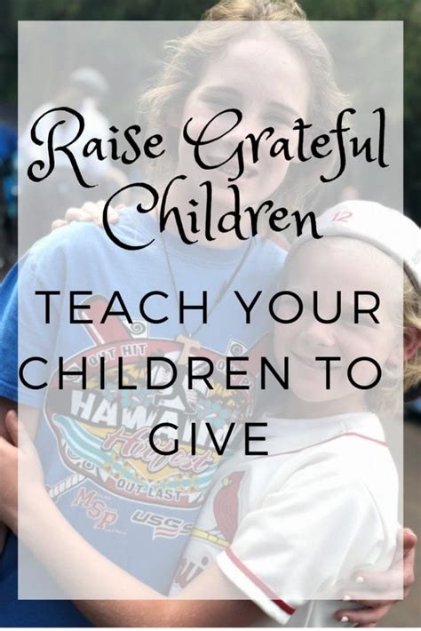 How To Teach Your Children To Give Pretty Extraordinary