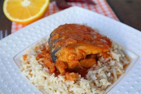 Mackerel In Tomato Orange Sauce Recipe Food Network Recipes