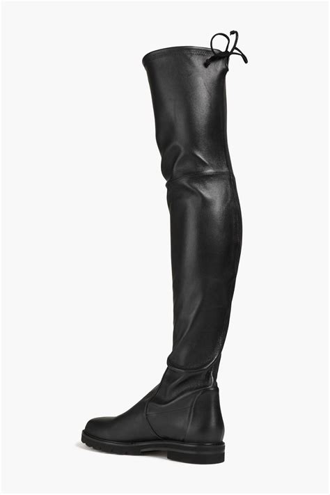 Stuart Weitzman City Leather Thigh Boots The Outnet