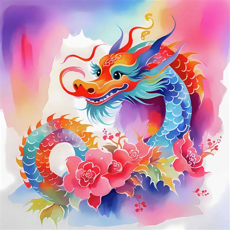 Chinese Dragon 7 Digital Art By Viv Fine Art America