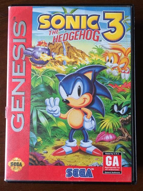 Sonic The Hedgehog 3 Completed Sega Genesis 1994 Manualtested Free