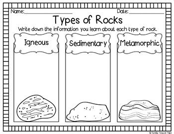 Number 10 preschool coloring pages. Rocks and Minerals: Craftivity and Printables by Terrific ...