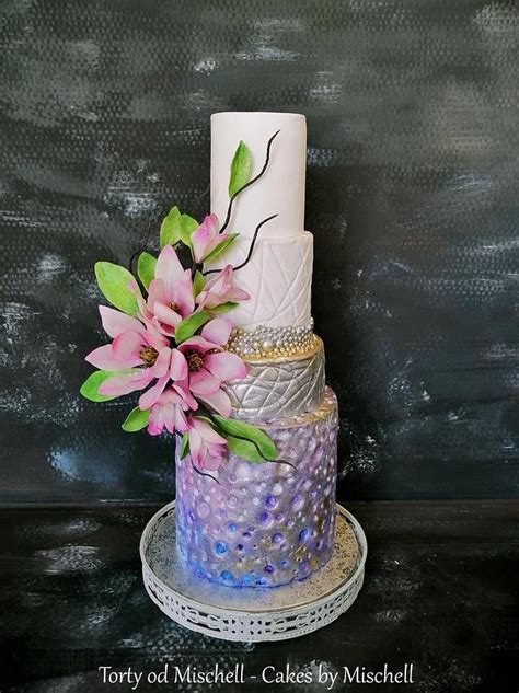 Magnolia Cake Decorated Cake By Mischell Cakesdecor