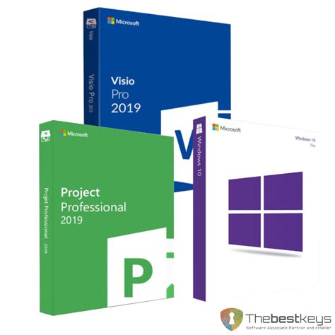 Microsoft Visio Professional 2019 And Project Professional 2019 And Windows
