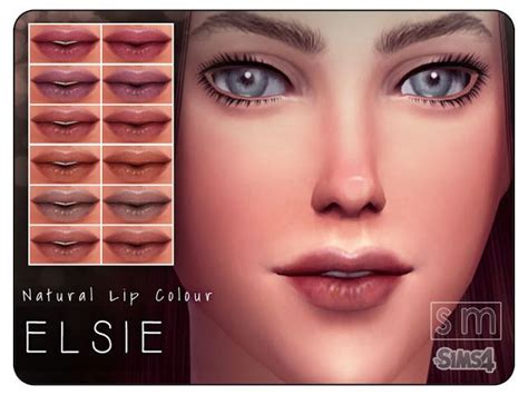 Sims 4 Ccs The Best Natural Lip Colouring By Screaming Mustard Images