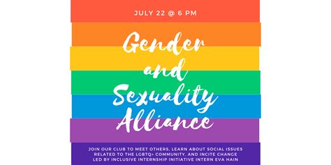 Gender And Sexuality Alliance Manheim Community Library