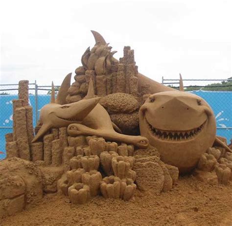 World Famous Sand Sculptures Wonderfulinfo Sand Art Sand