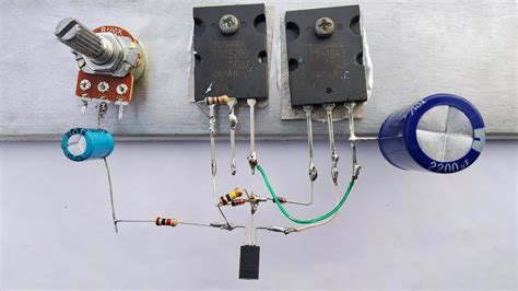 This is a new idea to improve the old amplifier circuit use two 2sc5200 and 2sa1943 transistors (must use powers resistor to. How To Make A Great Sounding Audio Amplifier Using (SC 5200+SA 1943) || 12v DC || English ...