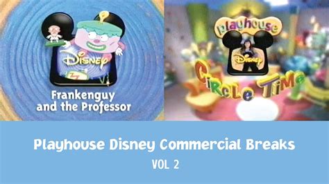 Playhouse Disney Commercial Breaks 2000 ─ Vol 2 Youtube