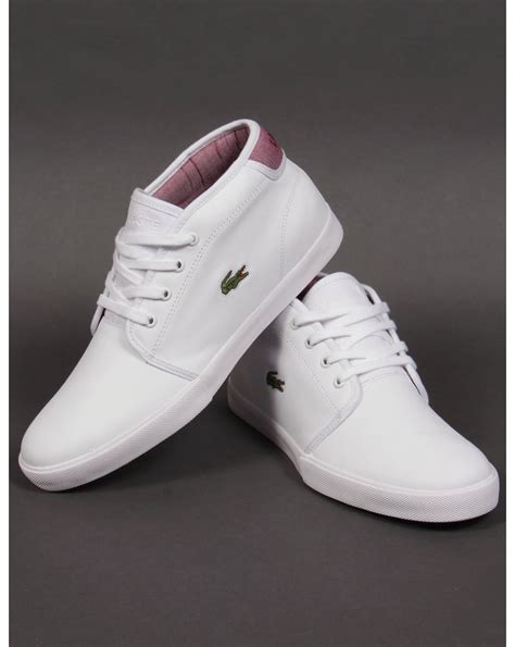 Ide Terpopuler Lacoste All White Shoes