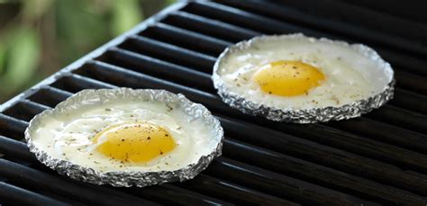 Cake and cookie recipes that call for more than one egg typically call for either adding them one at a time or premixing the eggs and then adding them in a steady stream. Grilled Fried Eggs | Eggs.ca