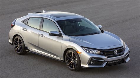 2020 civic trim levels are as follows: 2020 Honda Civic Sport Touring manual hatchback first ...