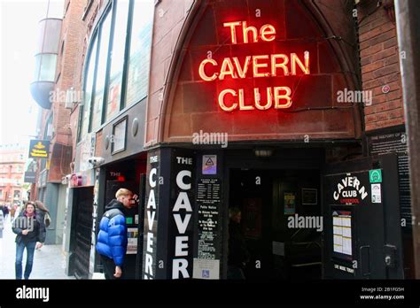 Beatles Themed Bars And Clubs In Matthew Street Liverpool England Uk