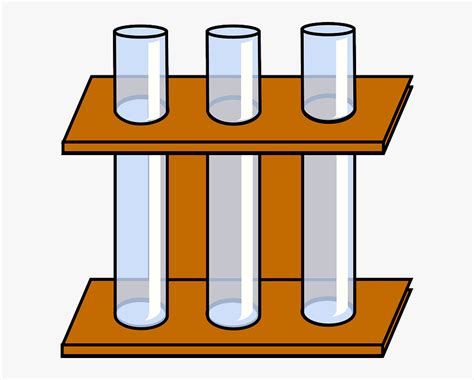 Science Diagram Drawing Cartoon Empty Chemistry 3 Test Tubes In