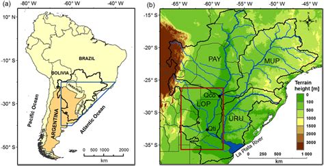 A South America And The Domains Of The La Plata Basin Bold Black